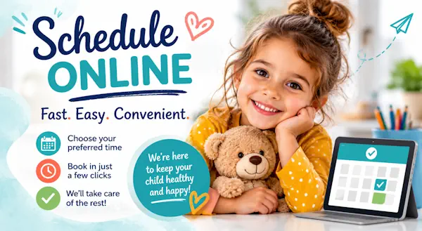 New self-scheduling is available at Palmetto Pediatrics of the Lowcountry
